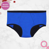 Leakproof & Reusable Royal Blue Period Underwear For Women With Antimicrobial Lining | No Pad Needed (Pack of 1) - D'chica