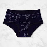 Leakproof & Reusable Metallic Navy Blue Period Underwear For Teenager Girls & Womens With Antimicrobial Lining | No Pad Needed | Pack of 2 - D'chica