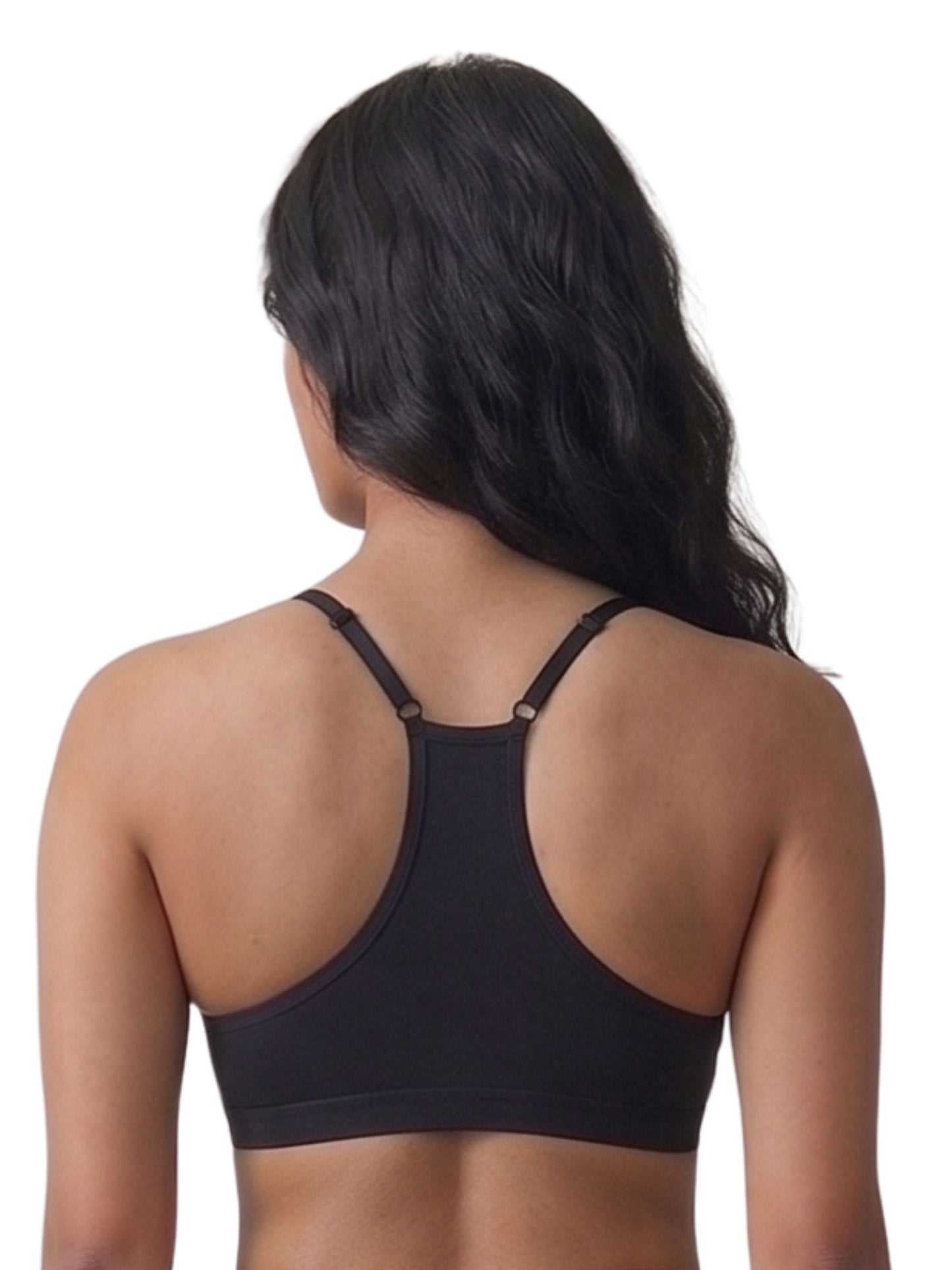 Pack of 4 | Super Saver Everyday V-Neck Bra with Removable Padding & Adjustable Straps | Dchica Essentials