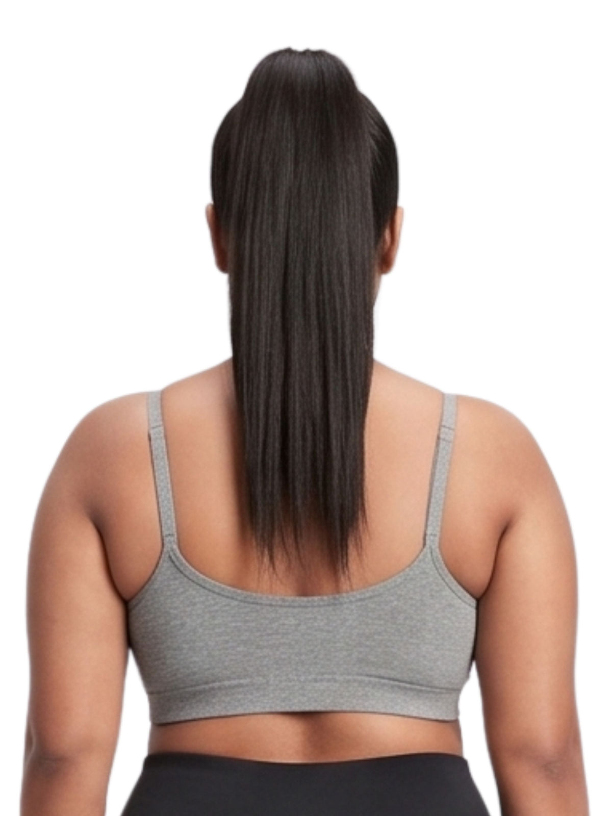 Pack of 2 Thin Strap Cotton Padded Sports Bra for Womens | Removable Pads | Elasticated Underbrand | Good Support | Full Coverage | Grey & Skin Sports Bra Dchica Essentials