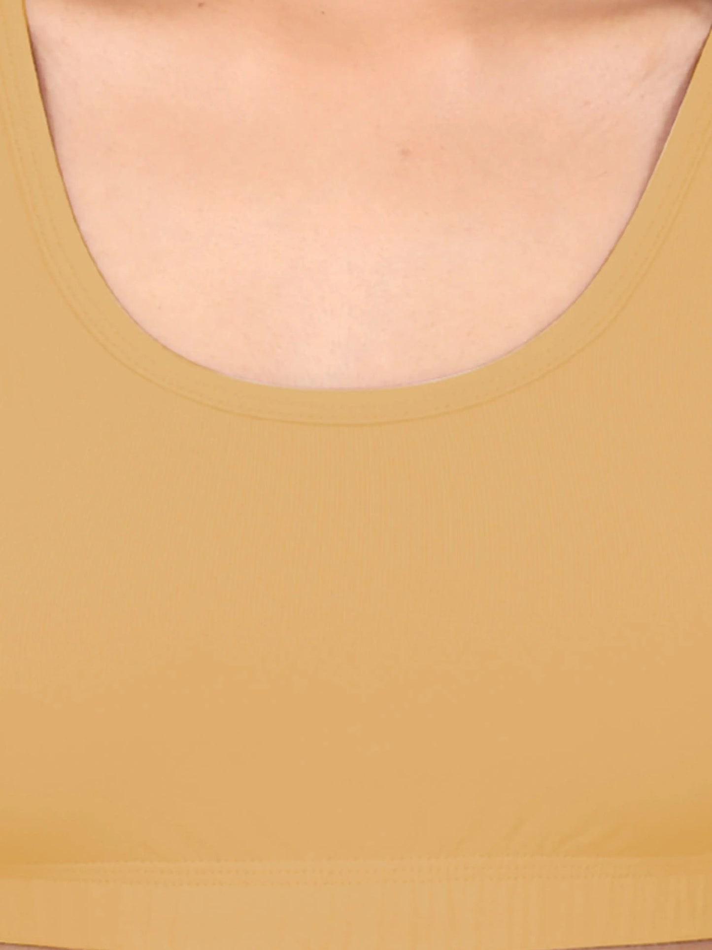 D'CHICA Essentials Double-Layer Broad Strap Cotton Sports Bra | Non-Padded | Unicorn Print & Solid D'chica