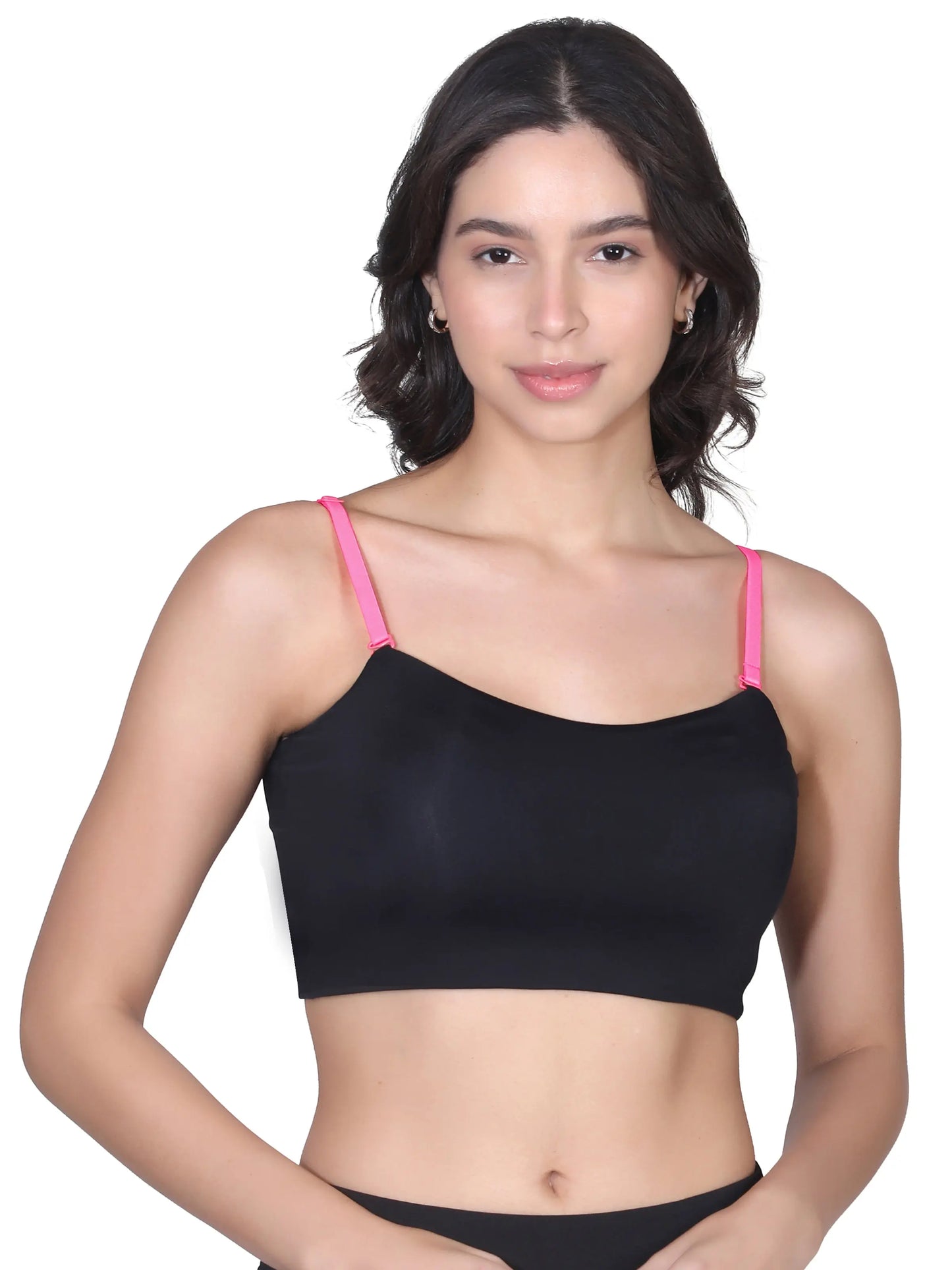 D'chica Assorted Adjustable Cotton Bra Strap | Durable Straps for Bra Pack of 1 Dchica