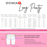 High Waist Long Panties For Girls And Women With Full Coverage, Gusseted Crotch & No Side Seams | Skin Boyshorts Pack of 1 - D'chica