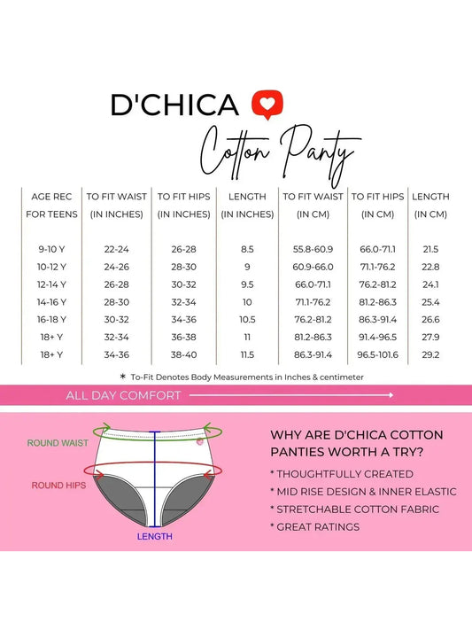 Cotton Hipster Panties