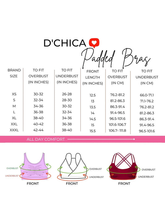 Thin Strap Cotton Gathers Bra | Elasticated Underband | Removable Pads | Full Coverage