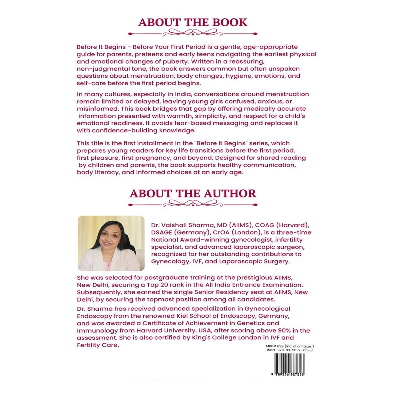 Before It Begins Book