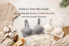 Dchica's Teen Bra Guide: How to Pick the Perfect T-Shirt Bra Size and Score Student Discounts