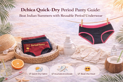 Dchica Quick-Dry Period Panty Guide: Beat Indian Summers with Reusable Period Underwear