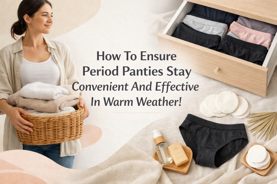 How To Ensure Period Panties Stay Convenient And Effective In Warm Weather!