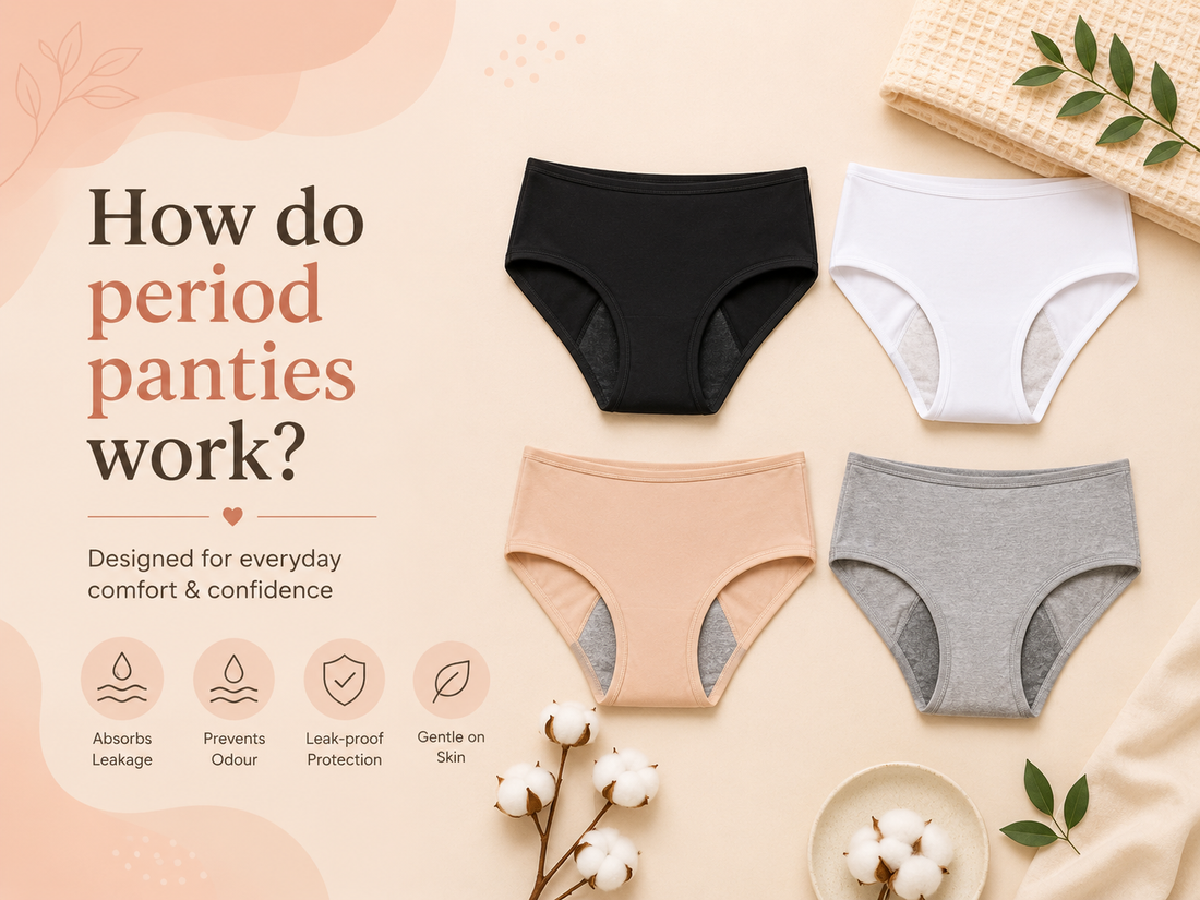 How do period panties work?
