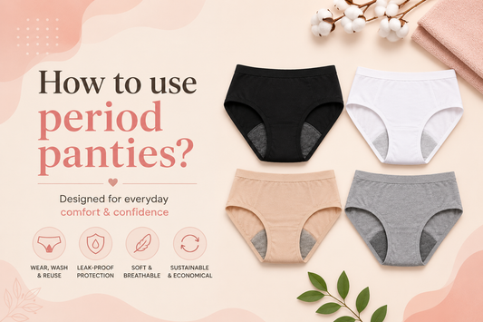 How to use period panties?
