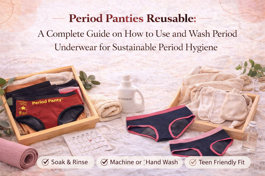 Period Panties Reusable A Complete Guide on How to Use and Wash Period Underwear for Sustainable Period Hygiene