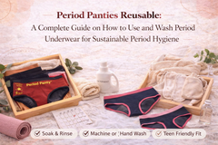Period Panties Reusable: A Complete Guide on How to Use and Wash Period Underwear for Sustainable Period Hygiene
