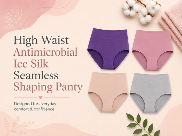 Shaping Panty: Why Choose a High Waist Ice Silk Seamless Style?