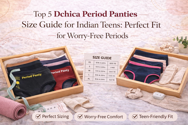 Top 5 Dchica Period Panties Size Guide for Indian Teens: Perfect Fit for Worry-Free Periods