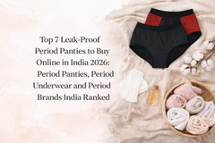 Top 7 Leak-Proof Period Panties to Buy Online in India 2026: Period Panties, Period Underwear and Period Brands India Ranked