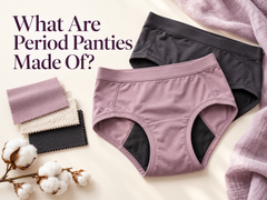 What are period panties made of ?