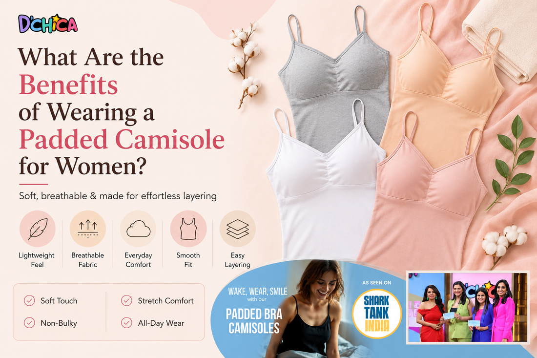 What Are the Benefits of Wearing a Padded Camisole for Women