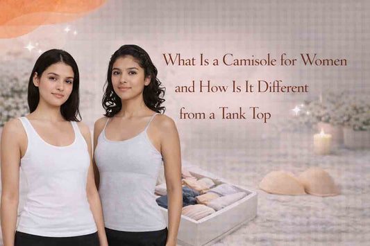 What Is a Camisole for Women and How Is It Different from a Tank Top?
