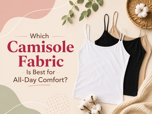 Which Camisole Fabric Is Best for All-Day Comfort