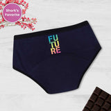 D'chica Eco-Friendly  Future o-Friendly Anti Microbial Lining Period Panties For Teen Girls, Pad-free Periods Navy Blue - D'chica