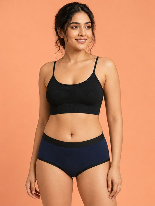 Pack of 5 | No Pads Needed | Leakproof Protection | Rash-Free Comfort | Reusable | Dchica Essentials | Assorted Colour Period Panties | Dchica Essentials