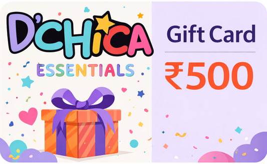Dchica Essentials‚¹500 Gift Card – The Perfect Gift for Comfort & Style
