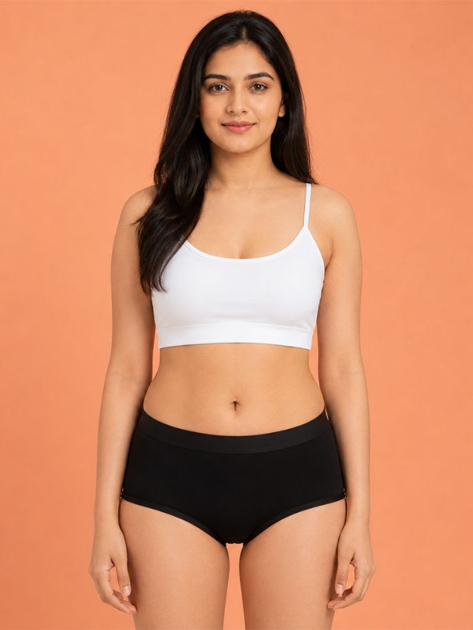 Pack of 5 | No Pads Needed | Leakproof Protection | Rash-Free Comfort | Reusable | Dchica Essentials | Assorted Colour Period Panties | Dchica Essentials