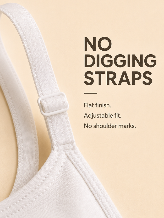 Pack of 8 | Camisole & Sports Bra Combo – Padded & Non-Padded Cotton Bras for Teens | Dchica Essentials