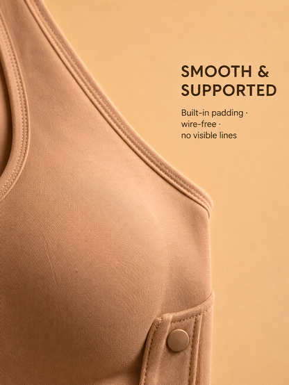 Pack of 2 Deep neck Padded Saree Blouse for Women | Wire-Free | Viscose Spandex | Full Coverage | Size S–4XL