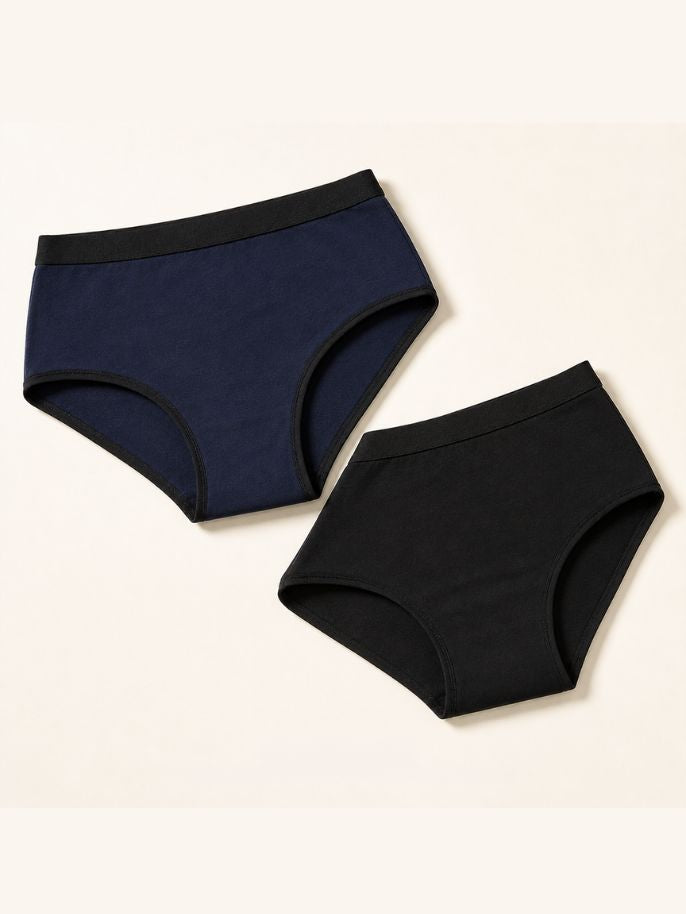 Pack of 5 | No Pads Needed | Leakproof Protection | Rash-Free Comfort | Reusable | Dchica Essentials | Assorted Colour Period Panties | Dchica Essentials