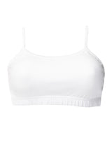 Double-layer Thin Strap Cotton Sports Bra | Non Padded Bra For Young Women | Solid Bra Pack of 3
