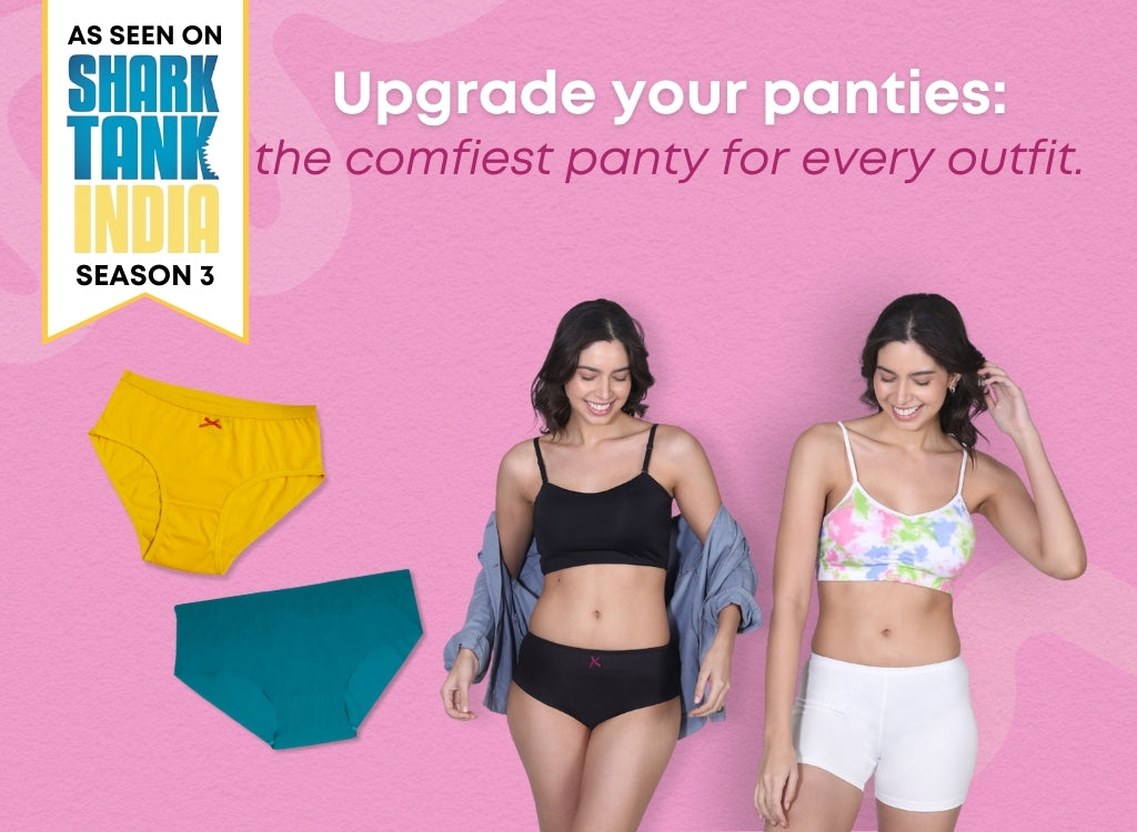 Teen Girls Soft Cotton Underwear Breathable Comfort Lingerie Panties Brief  Set
