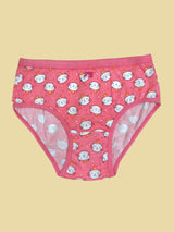 Cotton Hipster Panties | Breathable | Elasticated Waistband | Printed & Solid Briefs Pack of 6