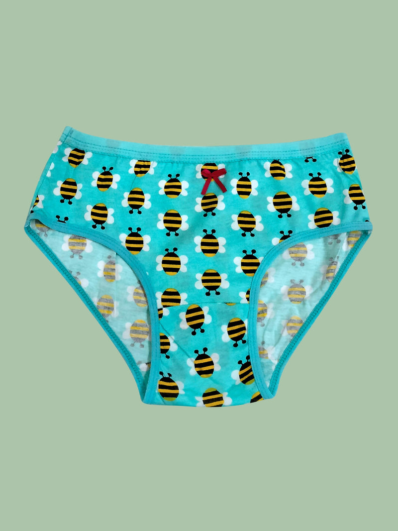 MID WAIST SOFT HIPSTERS PANTIES WITH ELASTIC WAISTBAND | SET OF 3 - D'chica