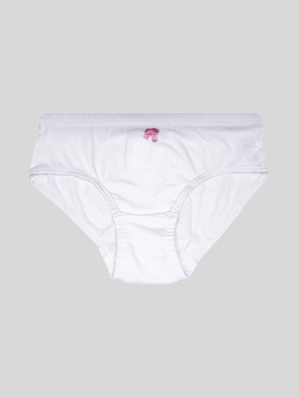 White Mid Rise Full Coverage Cotton Hipster Panties | Pack of 3