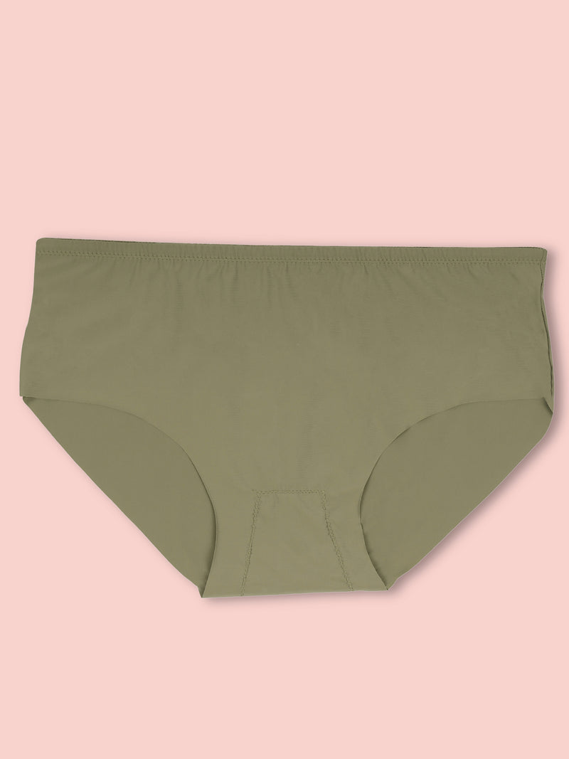 A set of 3 uniqlo airism ultra seamless hiphugger or mid rise