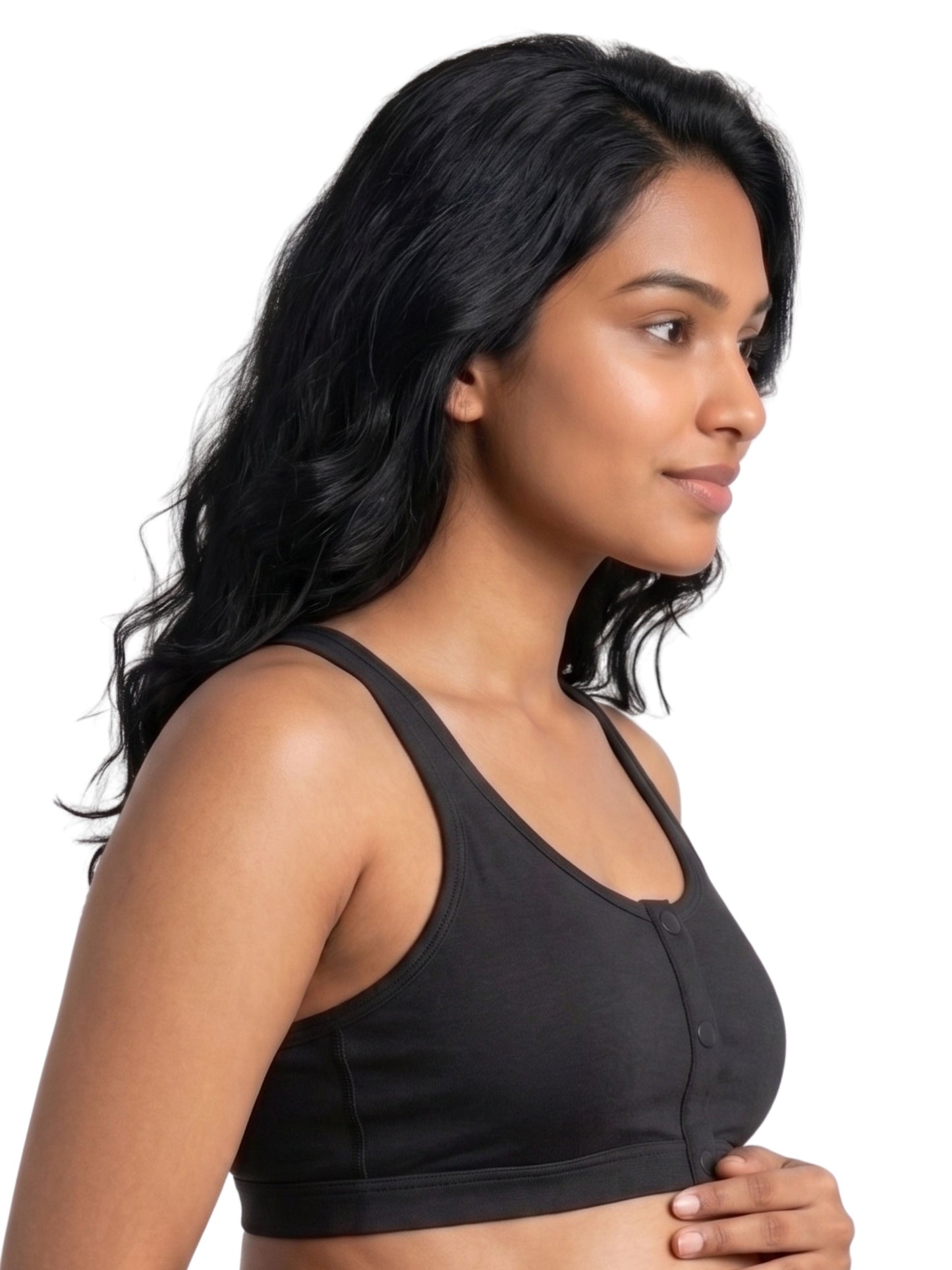 Dchica Essentials  Padded Saree Blouse for Women | Wire-Free | Viscose Spandex | Full Coverage | Size M–3XL | Pack of 2