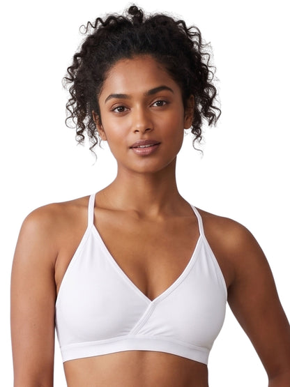 Pack of 4 | Super Saver Everyday V-Neck Bra  with Removable Padding & Adjustable Straps | Dchica Essentials
