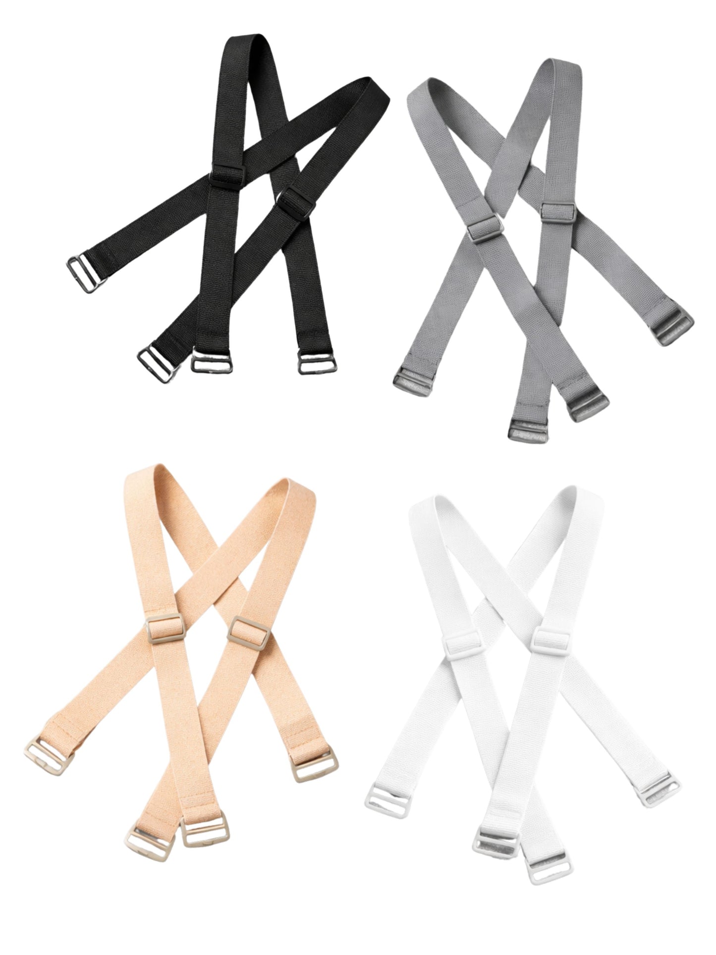 Dchica Essentials Pack of 8 Cotton Strapless Tube Bra For Womens| Bandeau Bra With Removable Pads |Tube Top With Straps