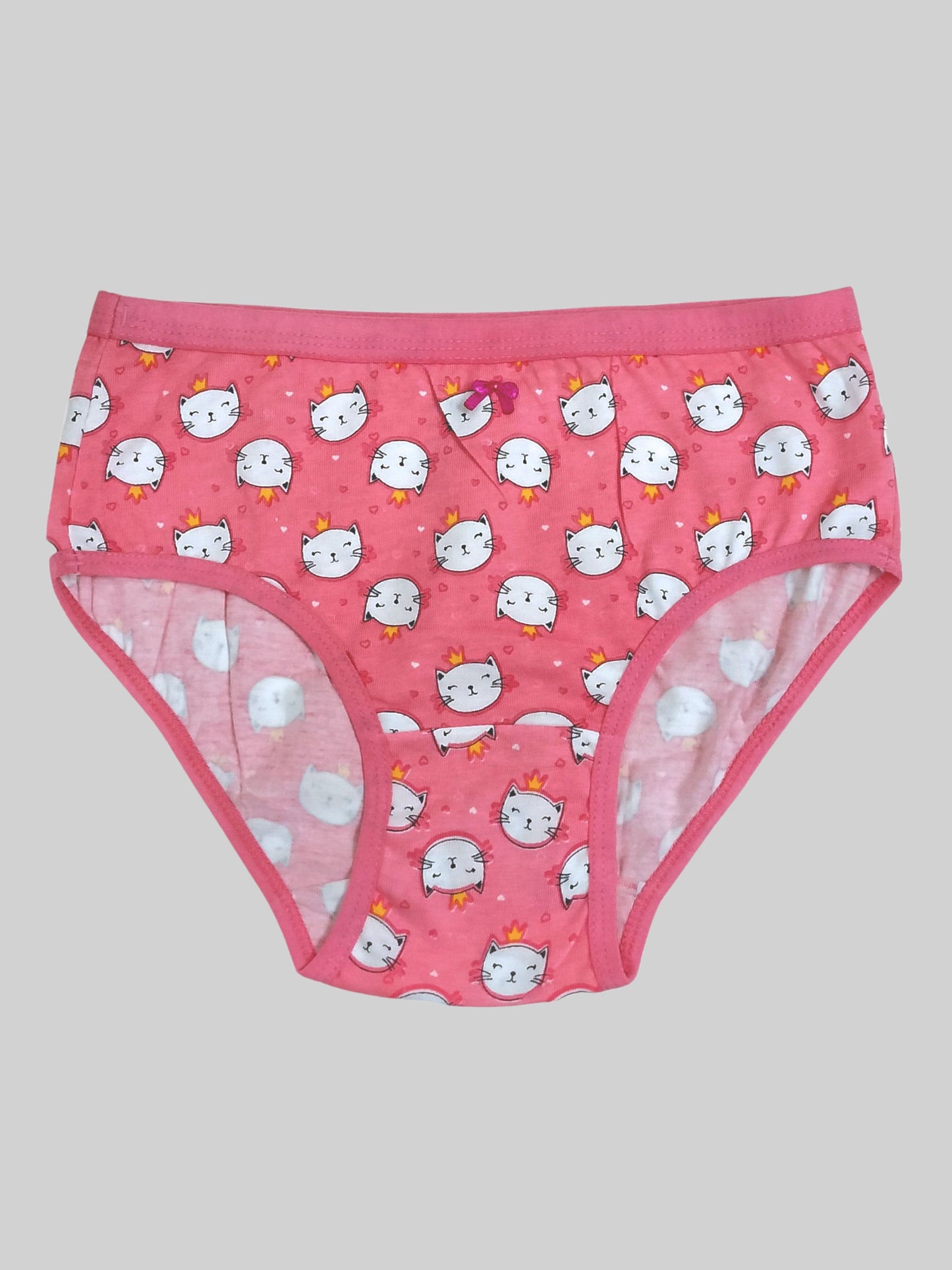 D'CHICA Essentials Mid Waist Assorted Cotton Hipster Panties | Print & Solid cotton Briefs (colour will send as per availability)