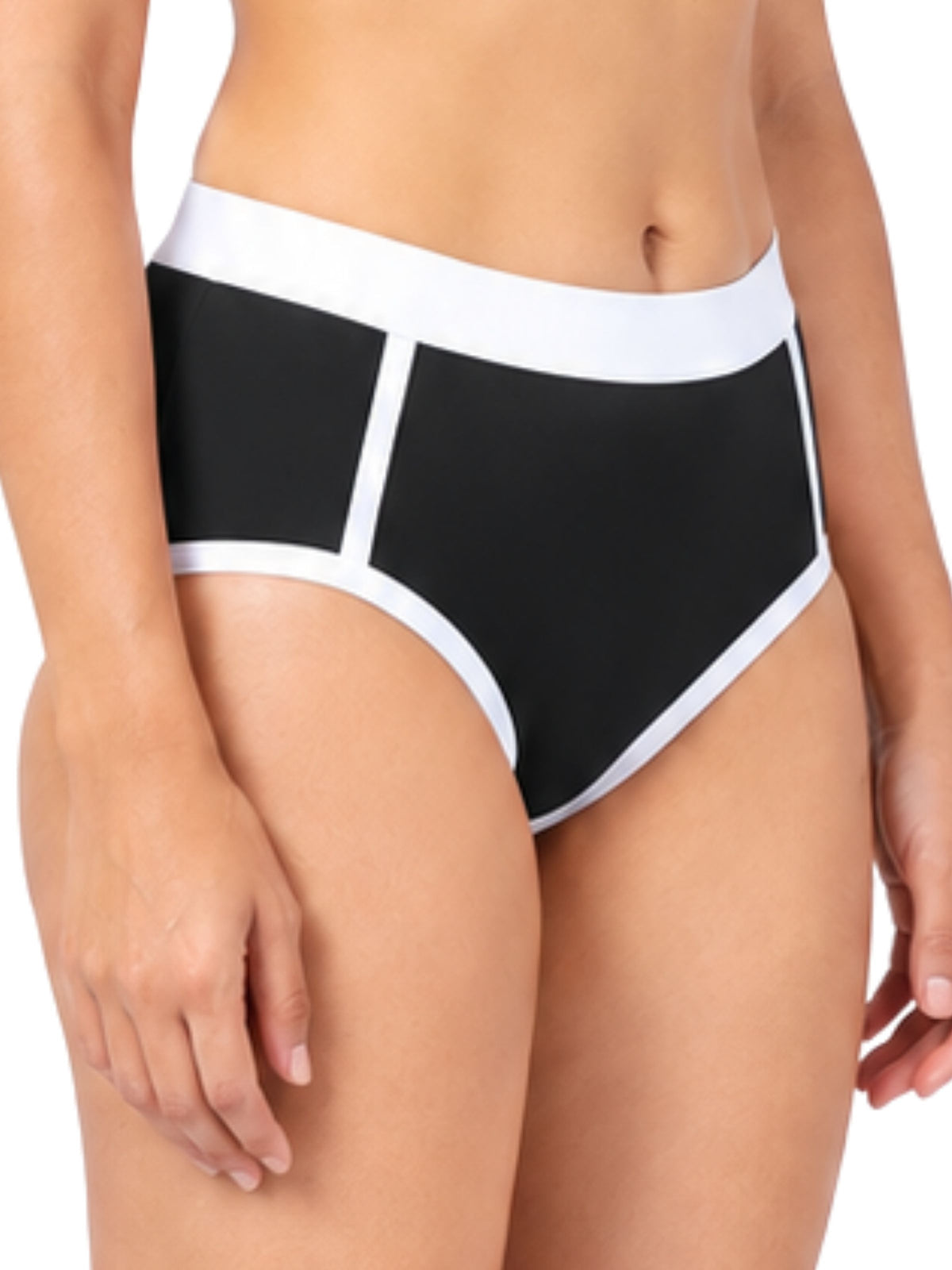 Pack-of-4-Antimicrobial-Pink,-Black,-Neon-Green-&-Black-colour-Quick-Dry-Mesh-Gym-Panty-Women's-Sports-Panties-Ñ-Mesh-Breathable,-Antimicrobial-Cotton-Gusset