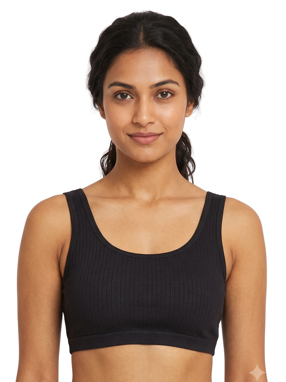 Pack of 2 | Black & White Comfort Meets Elegance | Thermal Padded Bra for Women