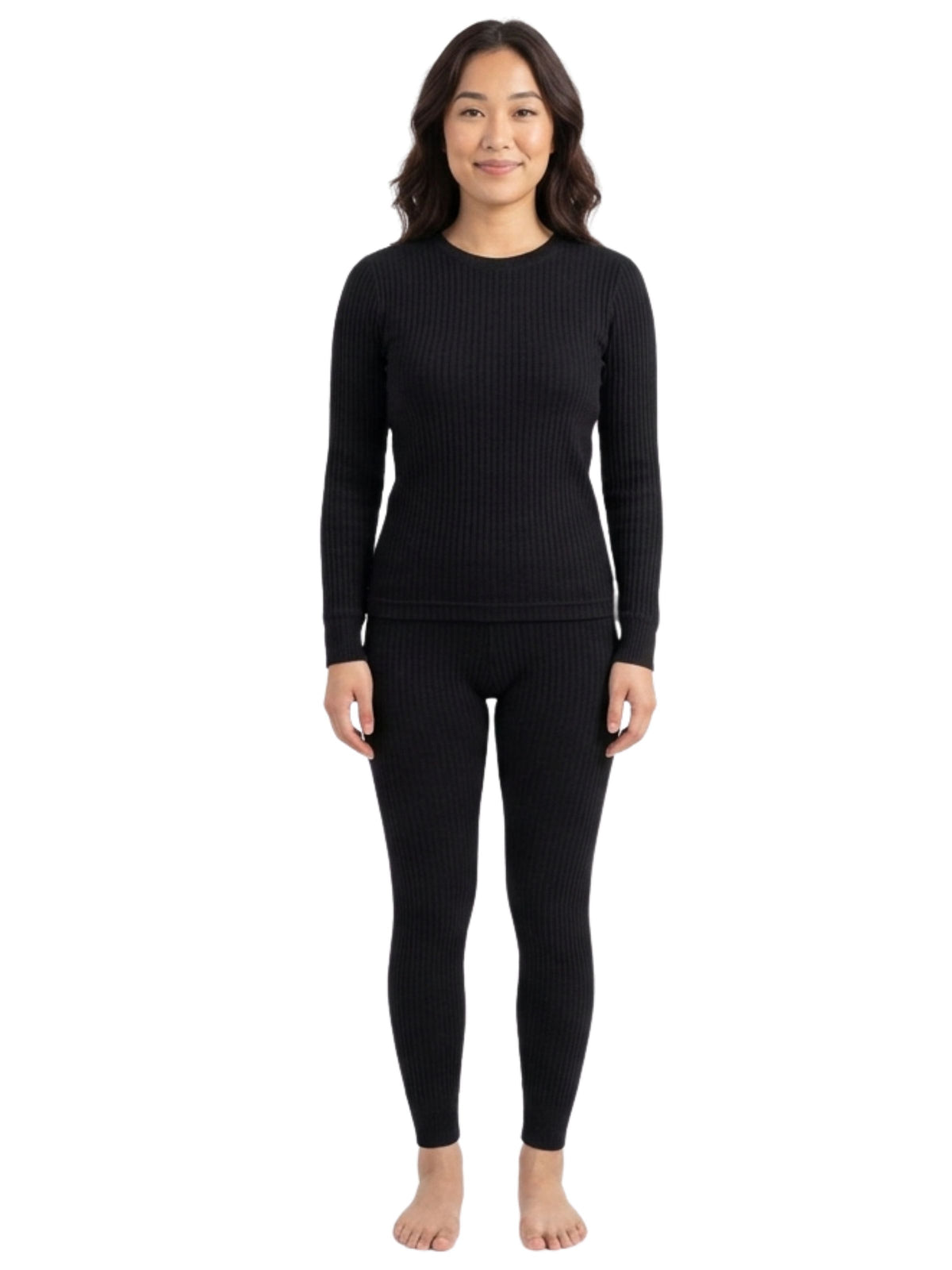 Regular-Fit-Warm-Full-Sleeve-Thermal-Set-Black-Thermal-Tank-Top-&-Leggings-Set-of-2