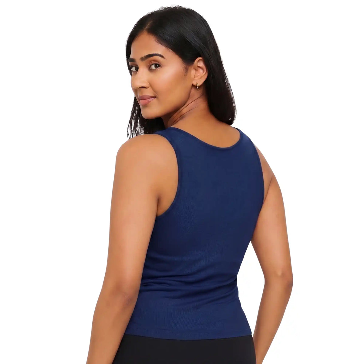 Pack of 1 | Soft & Supportive Fit for Daily Wear | Padded Tank Top For Women's Royal Blue
