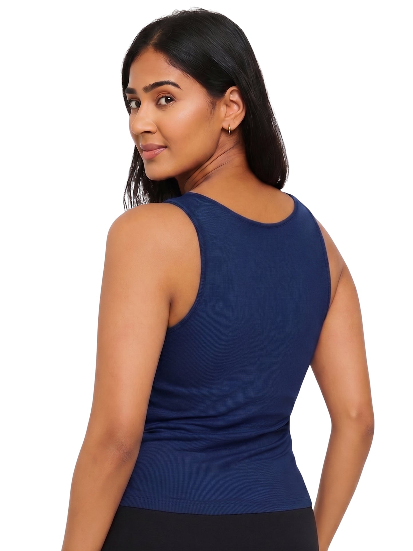 Pack of 2 | Soft & Supportive Fit for Daily Wear | Padded Tank Top For Women's Royal Blue & Maroon | Dchica Essentials
