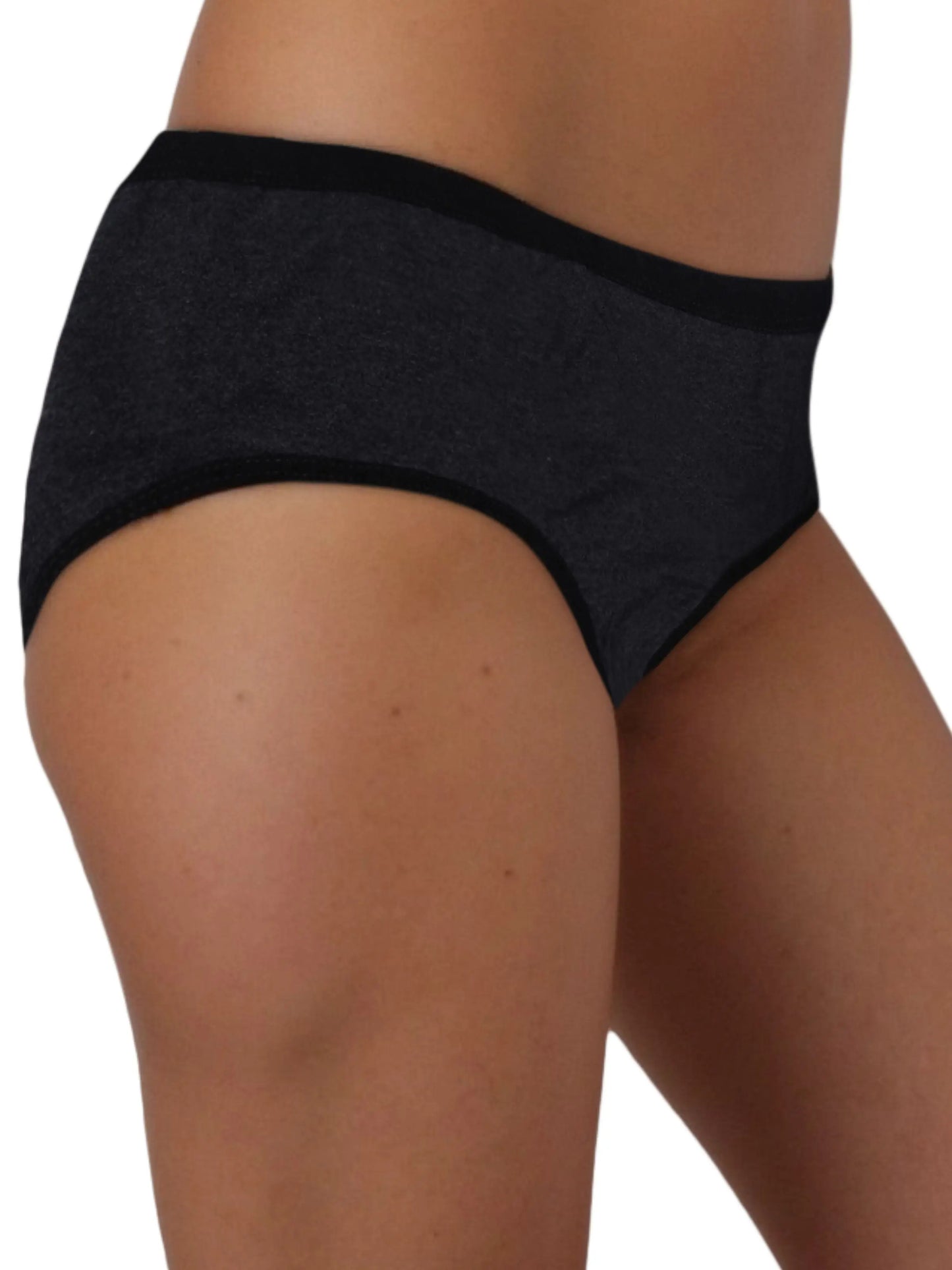 D'CHICA Essentials ASSORTED COLOUR |LAB TESTED PERIOD PANTIES | SUPER ABSORBENT | LEAK-PROOF | REUSABLE | PACK OF 2 D'chica