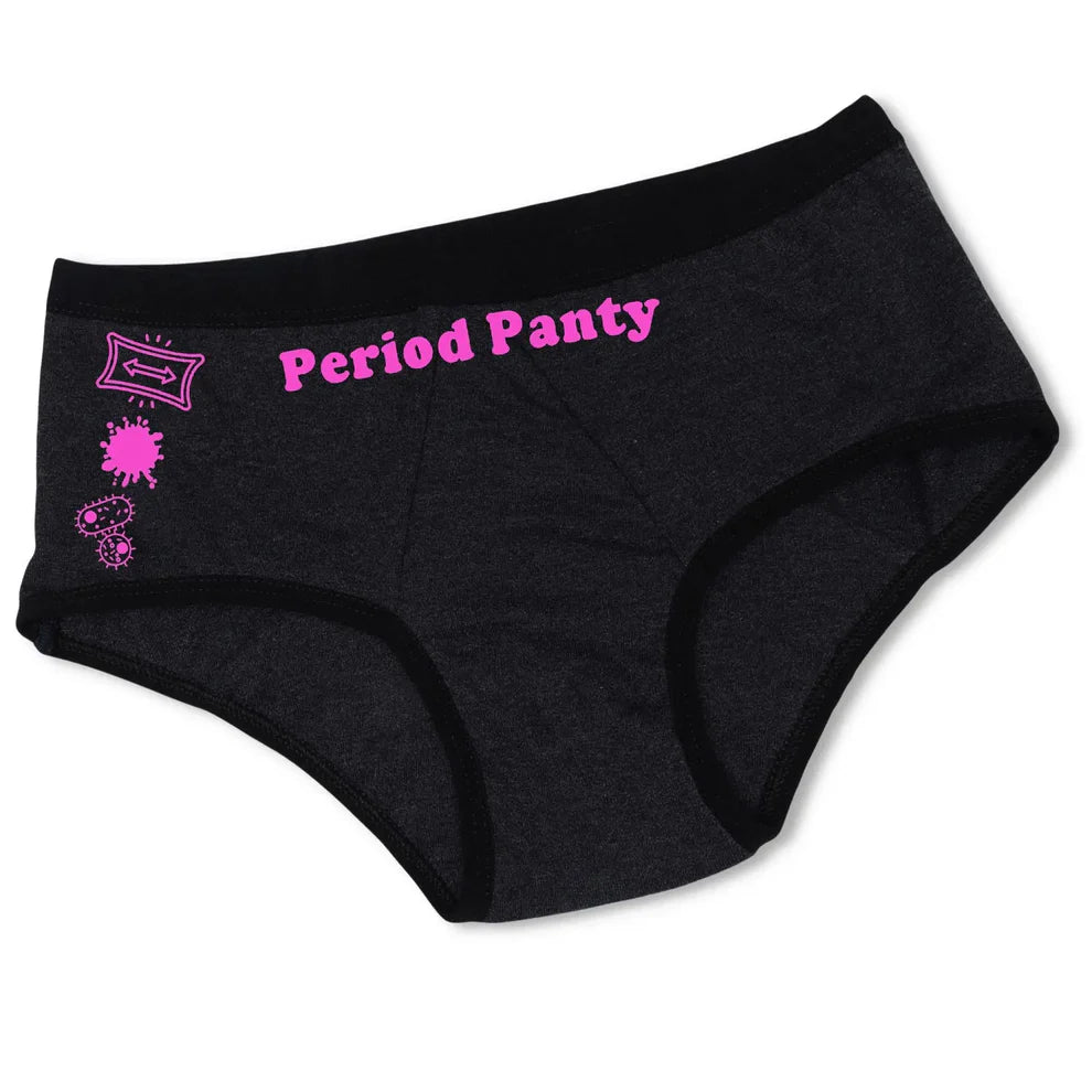 D'CHICA Essentials Assorted Colour Period Panties | No Pad Needed | Rash Free | Leakproof | Reusable | Pack of Three