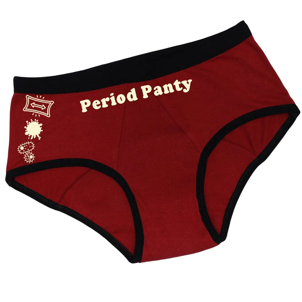 D'CHICA Essentials Assorted Colour Period Panties | No Pad Needed | Rash Free | Leakproof | Reusable | Pack of Three