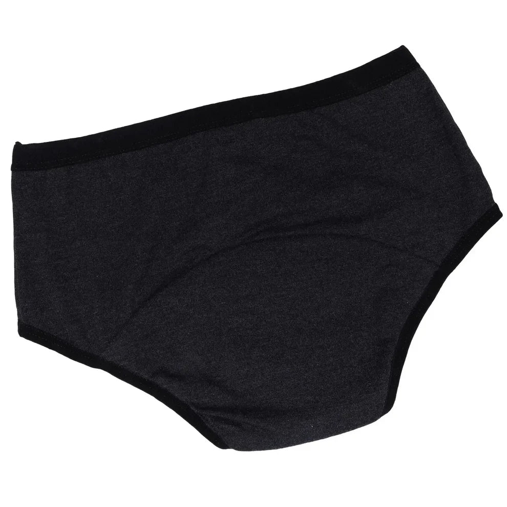 D'CHICA Essentials Assorted Colour Period Panties | No Pad Needed | Rash Free | Leakproof | Reusable | Pack of Three